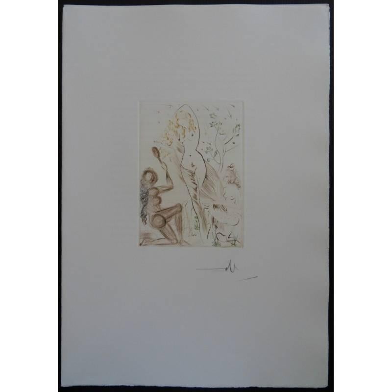 Decameron - Portfolio of 10 Original Signed Engravings by Salvador Dali 4
