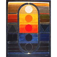 Sayed Haider Raza - Five Elements - Signed Lithograph 9
