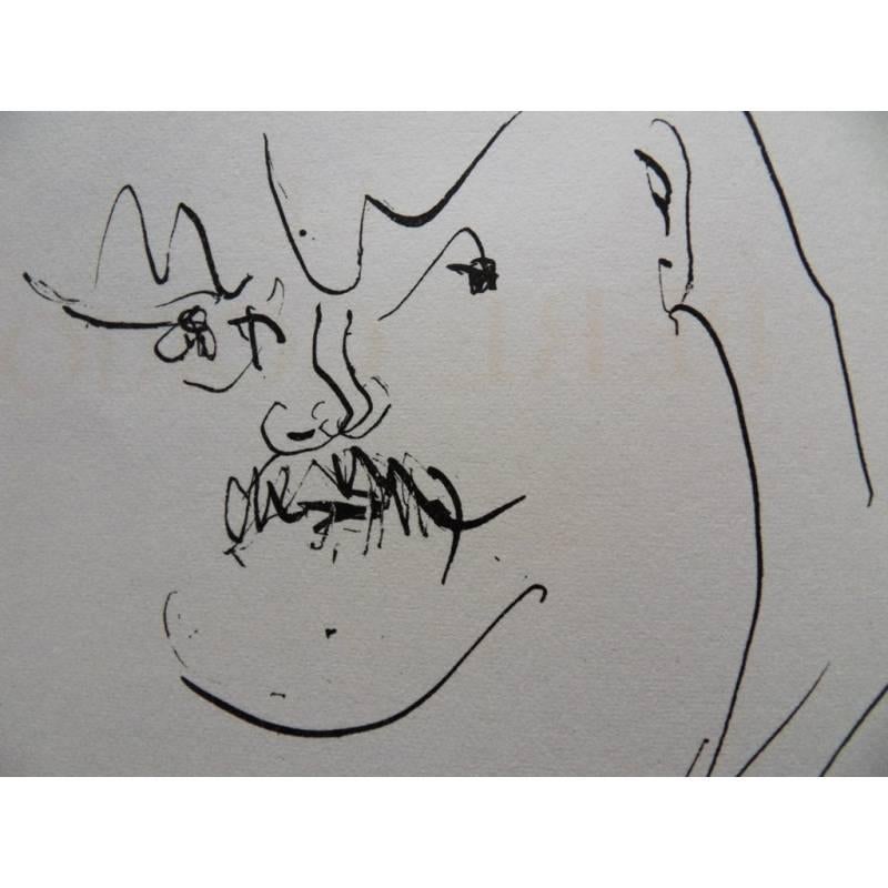 Pablo Picasso - Balzac - Belle lithographie 2