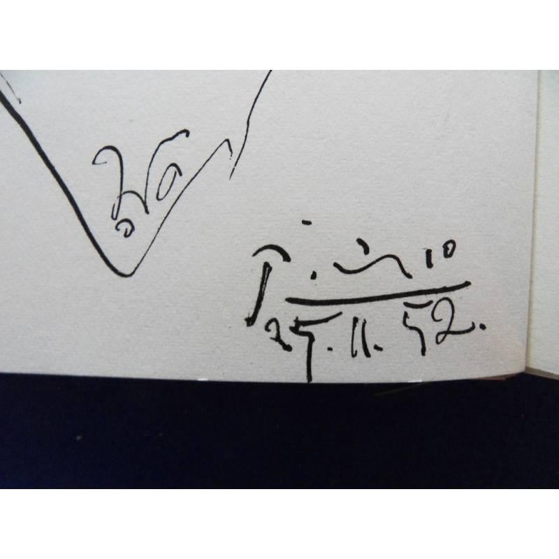 Pablo Picasso - Balzac - Belle lithographie 3