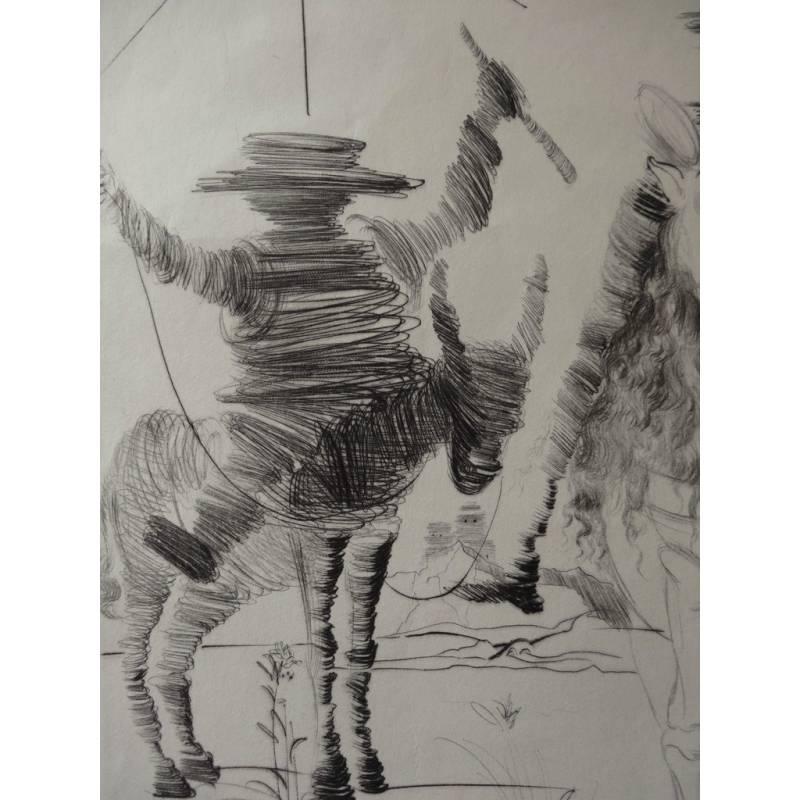 salvador dali don quixote print