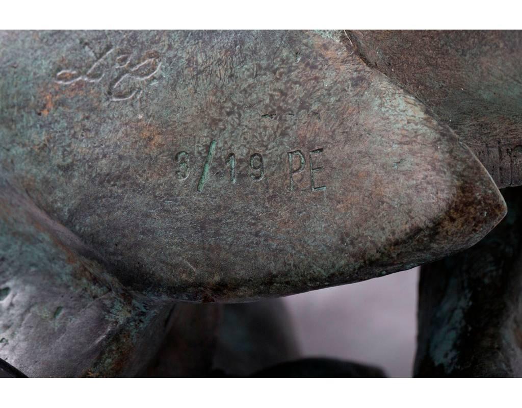 Salvador Dali - Carmen -  Signed Bronze Sculpture 1