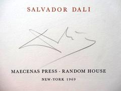 Alice in Wonderland - Rare Portfolio of etchings and gravures - Salvador Dali