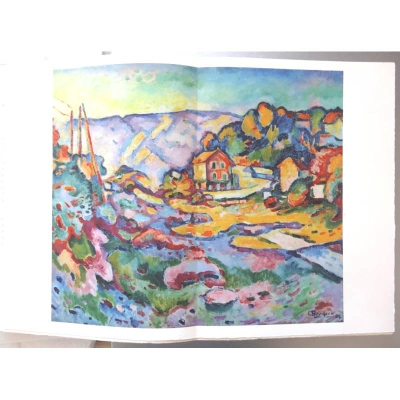 Homage to George Braque - Rare Portfolio - Picasso, Giacometti, Miro, Tal Coat.. - Surrealist Print by Georges Braque