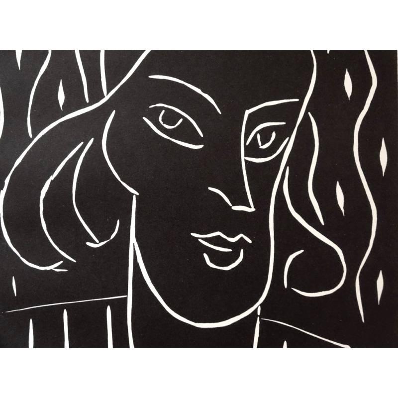 Original Linocut - Henri Matisse - Teeny 2