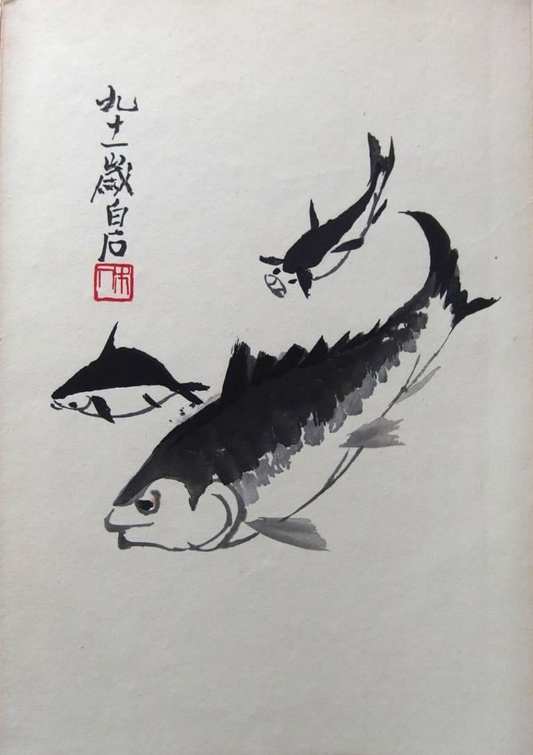 Qi Baishi - 22 gravures sur bois originales - Rong Bao Zhai 6