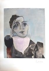 Pablo Picasso - (after) Dora Maar - Handsigned Lithograph