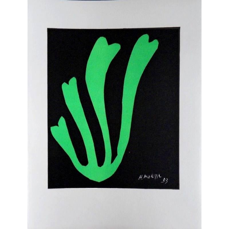 (after) Henri Matisse Abstract Print - after Henri Matisse - Fern - Lithograph