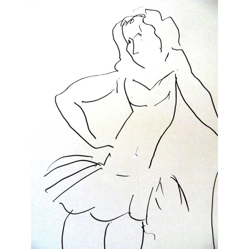 Original Exhibition Poster - Henri Matisse - Christiane - Dancer 2
