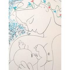 Pablo Picasso - Maternity - Signed Lithograph