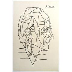 Pablo Picasso - A Poem - Rare Signed Poster