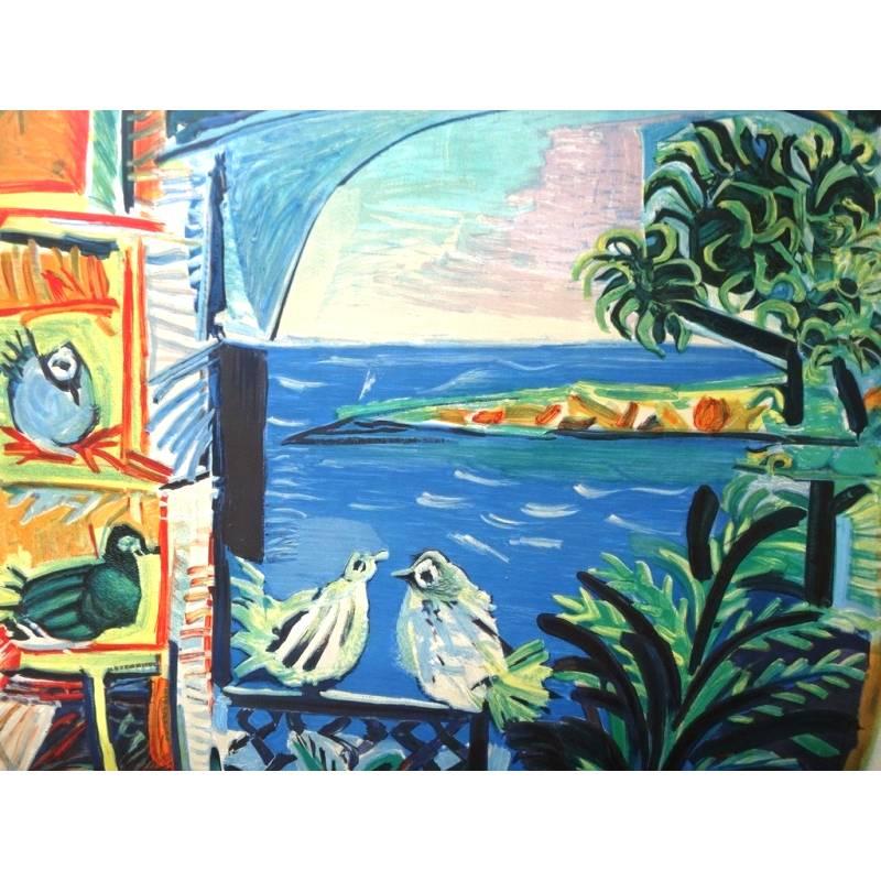 Pablo Picasso - Côte d'Azur - Signierte Lithographie 2
