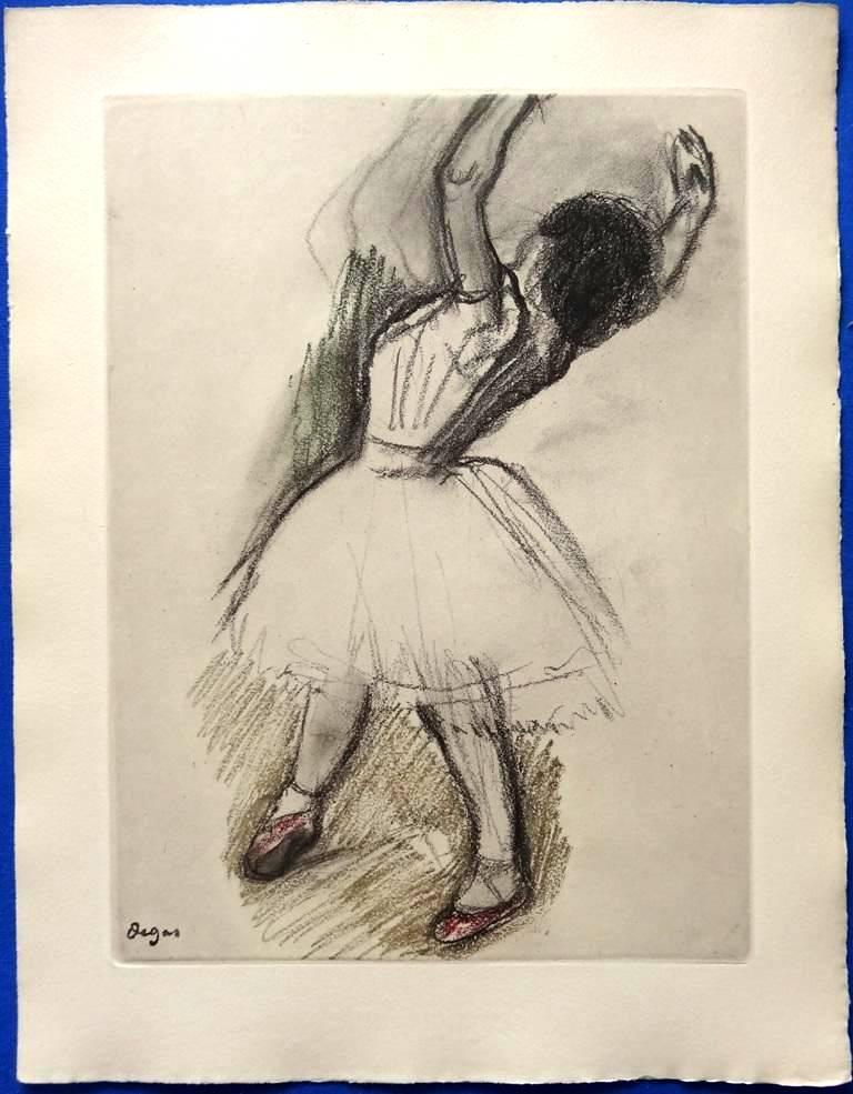 Porfolio de 26 gravures d'après Edgar Degas - Danse 1