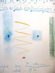 Sala Gaspar :The Face - original lithographic poster