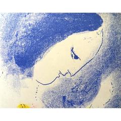 Marc Chagall - Painter and Eiffel Tower - Two Original Lithographs
