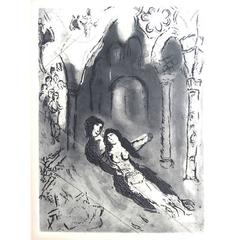 Marc Chagall - Mariage - Gravure originale