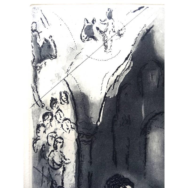 Marc Chagall
Original Etching
Title:  La Place de la Concorde
1962
Dimensions: 36 x 45 cm
Edition: 250
Reference: The Engraving was created for 