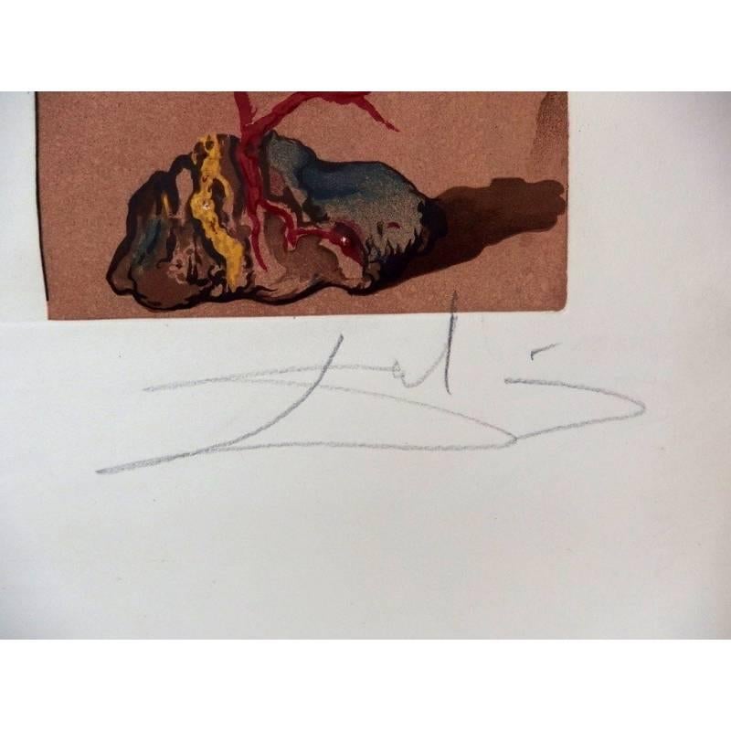 Original Handsigned Etching by Salvador Dali
Title: Dali Martian
Signed in pencil
Dimensions: 100 x 70 cm
Edition of 195
1974
References : Field 74-12 C / Michler & Lopsinger 644

Salvador Dali

Salvador Dali was born as the son of a prestigious