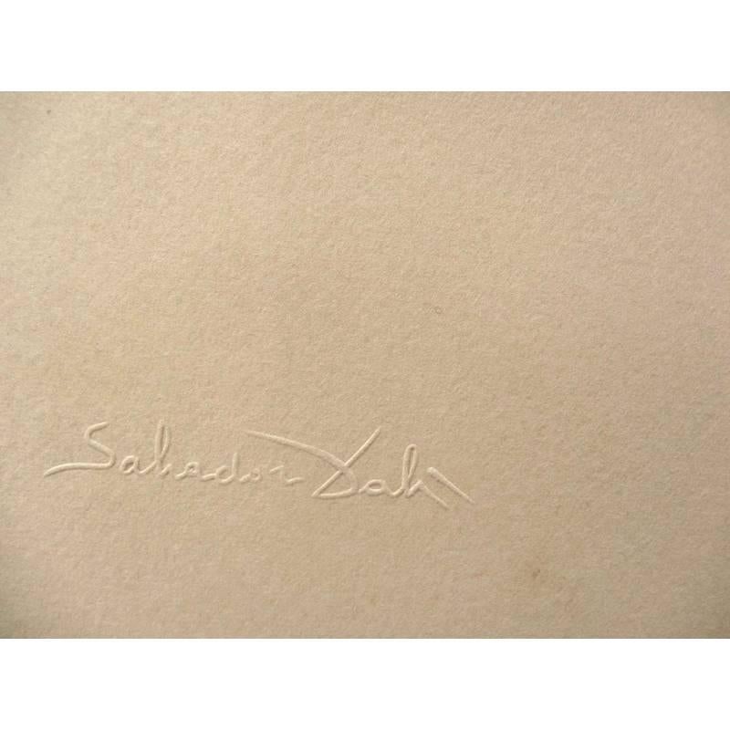 Original Handsigned Etching by Salvador Dali
Title: Homage to Cranach
Signed in pencil
Dimensions: 76 x 54 cm 
Edition of 175
1971
References : Field 71-14 / Michler & Lopsinger 493

Salvador Dali

Salvador Dali was born as the son of a prestigious