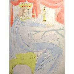 Salvador Dali - King Solomon - Original Handsigned Etching