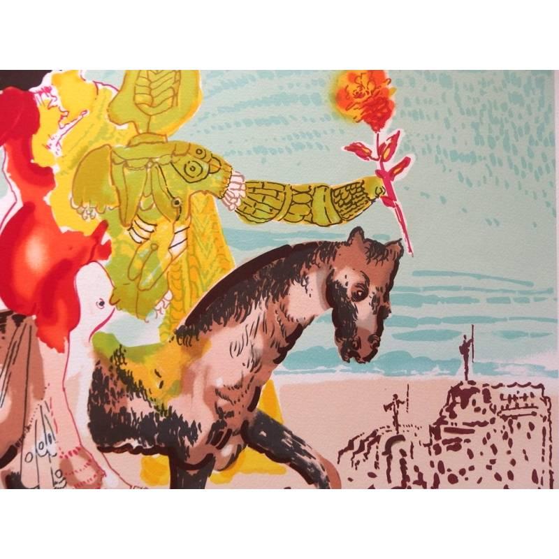 salvador dali horse painting