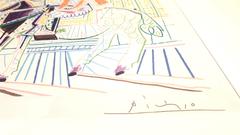 Pablo Picasso - The Human Comedy -  Lithograph