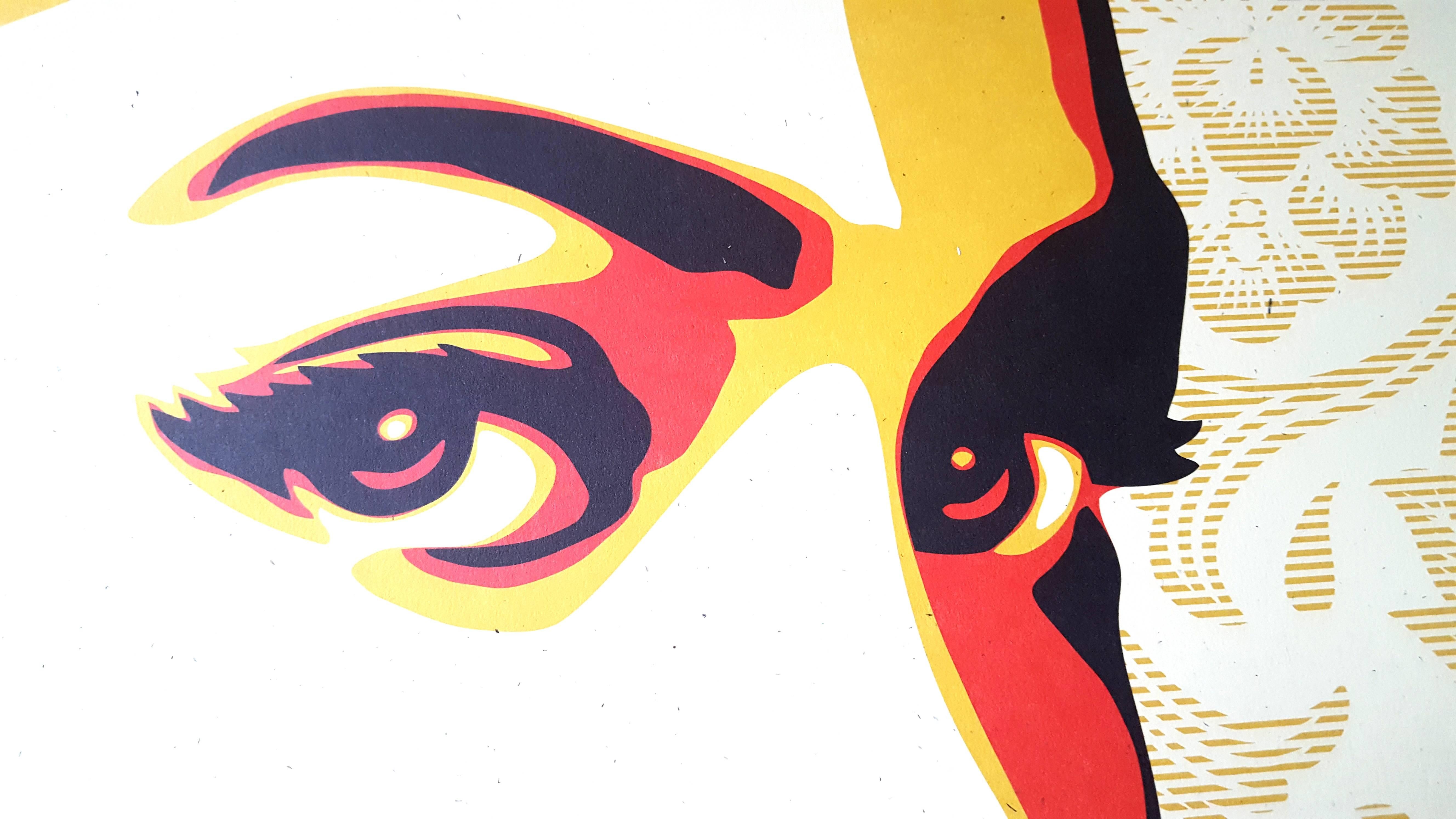 Shepard Fairey - Natural Spring - Handsigned Lithograph 2