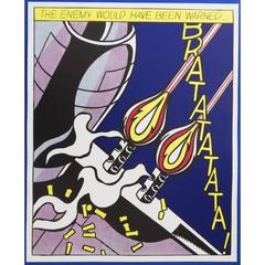 As I Opened Fire Poster - complete triptych