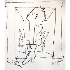 Jean Cocteau - Wishes - Original Signed Lithograph