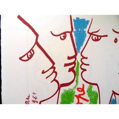 Jean Cocteau - Europe Our Homeland - Original Lithograph