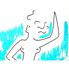 Jean Cocteau - Europe's Agriculture - Original Lithograph