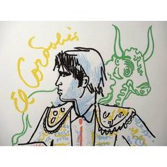 Jean Cocteau -  El Cordobes - Original Lithograph