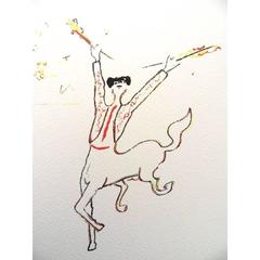 Jean Cocteau -  The Picador - Original Lithograph