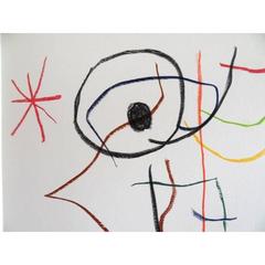 Joan Miró - Abstract Composition - Original Signed Lithograph