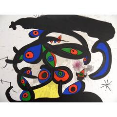 Joan Miró - Affiche originale - Galerie Maeght