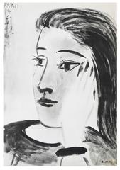 After Pablo Picasso - Woman Portrait