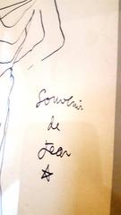 Jean Cocteau - Original Signed Ink Drawing