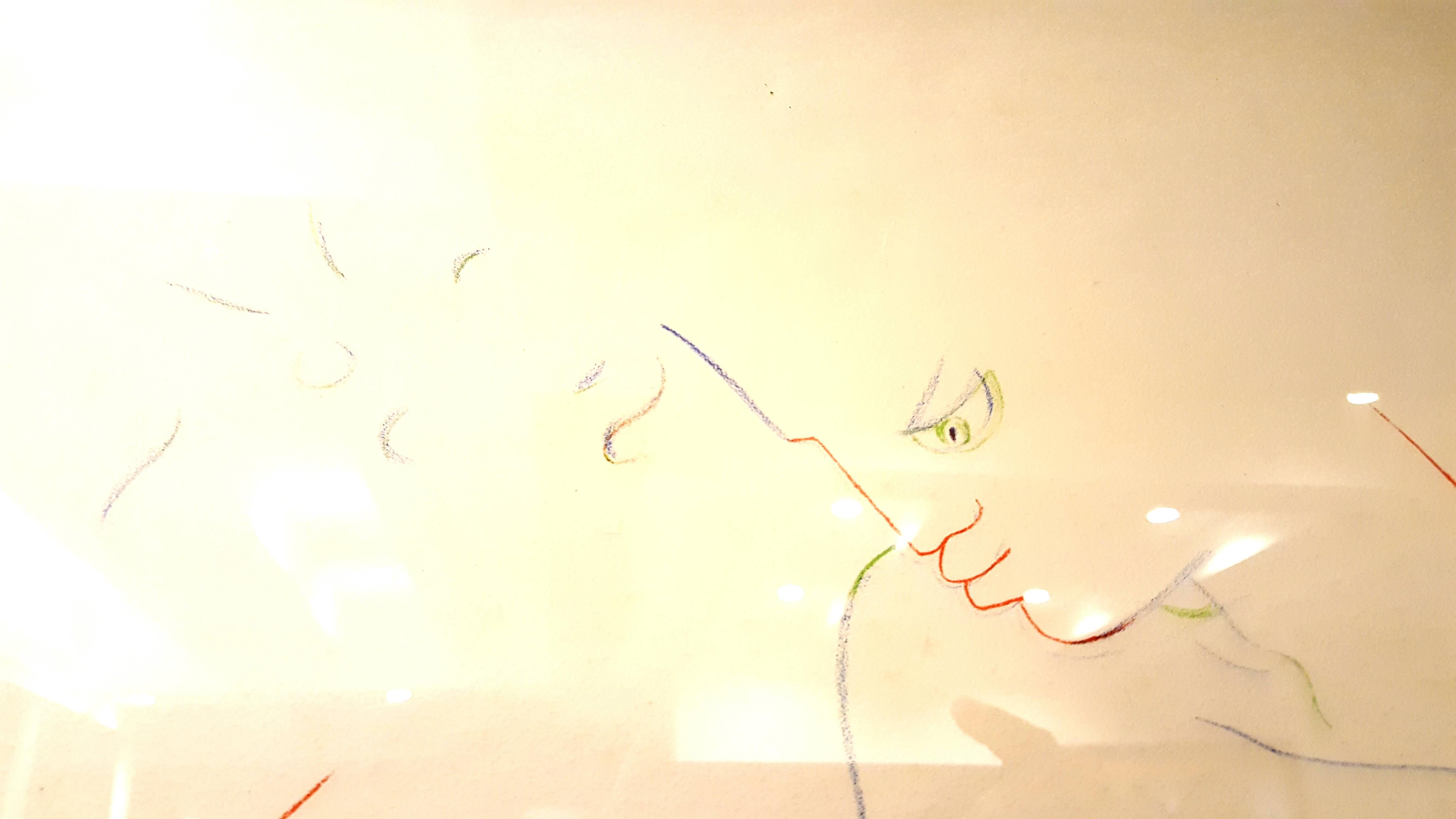 Jean Cocteau - Original Handsigned Lithograph - Under the Sun of Menton 5