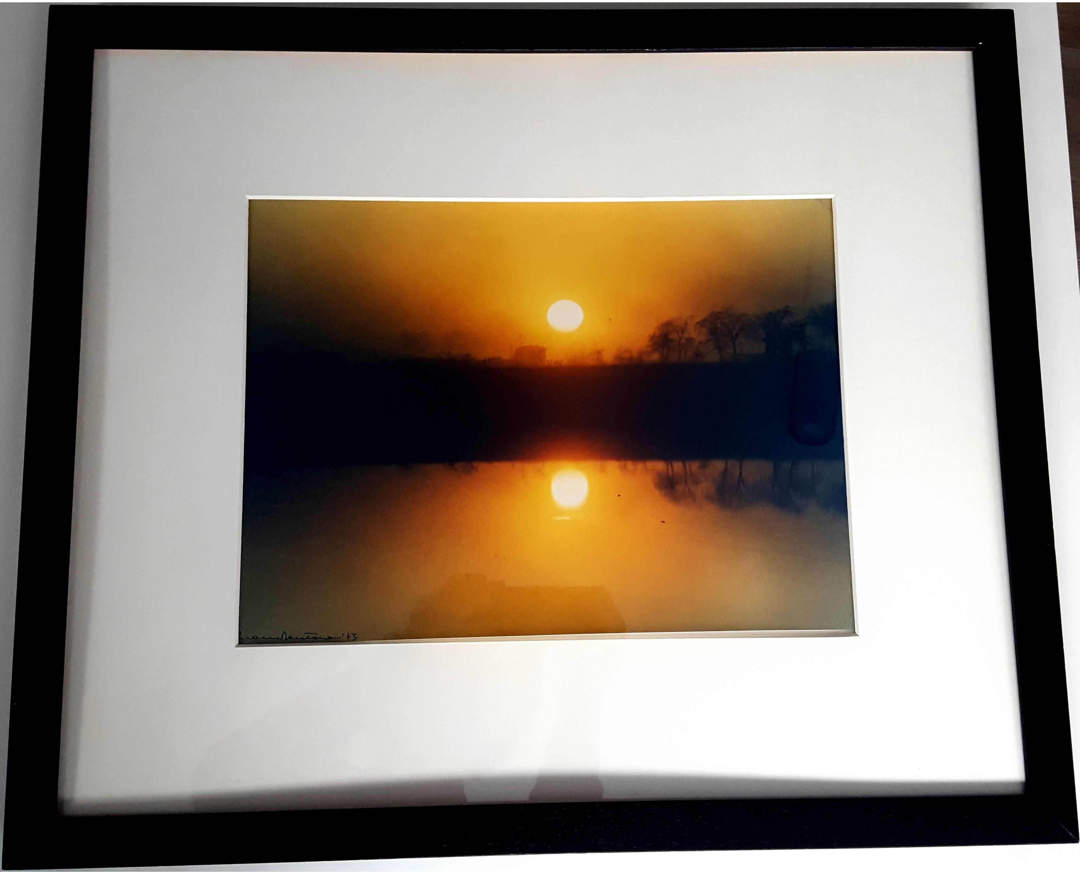 Fontana Franco – Sonnenuntergang – signierte und datierte Fotografie – Photograph von Franco Fontana