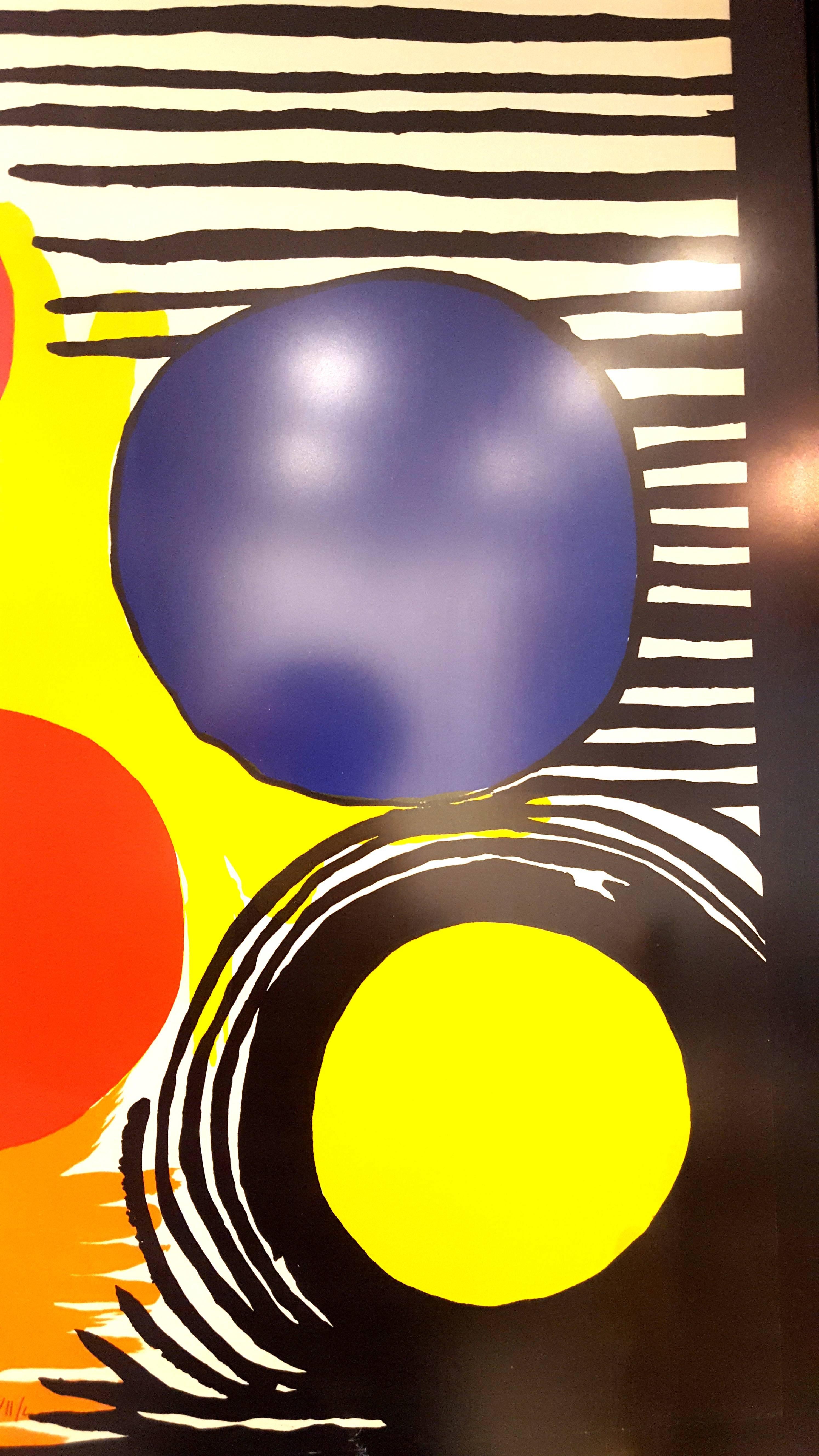 Alexander Calder - Circles - Original HandSigned Lithograph 6