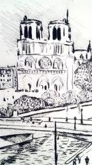 Albert Marquet - Notre Dame - Original Etching