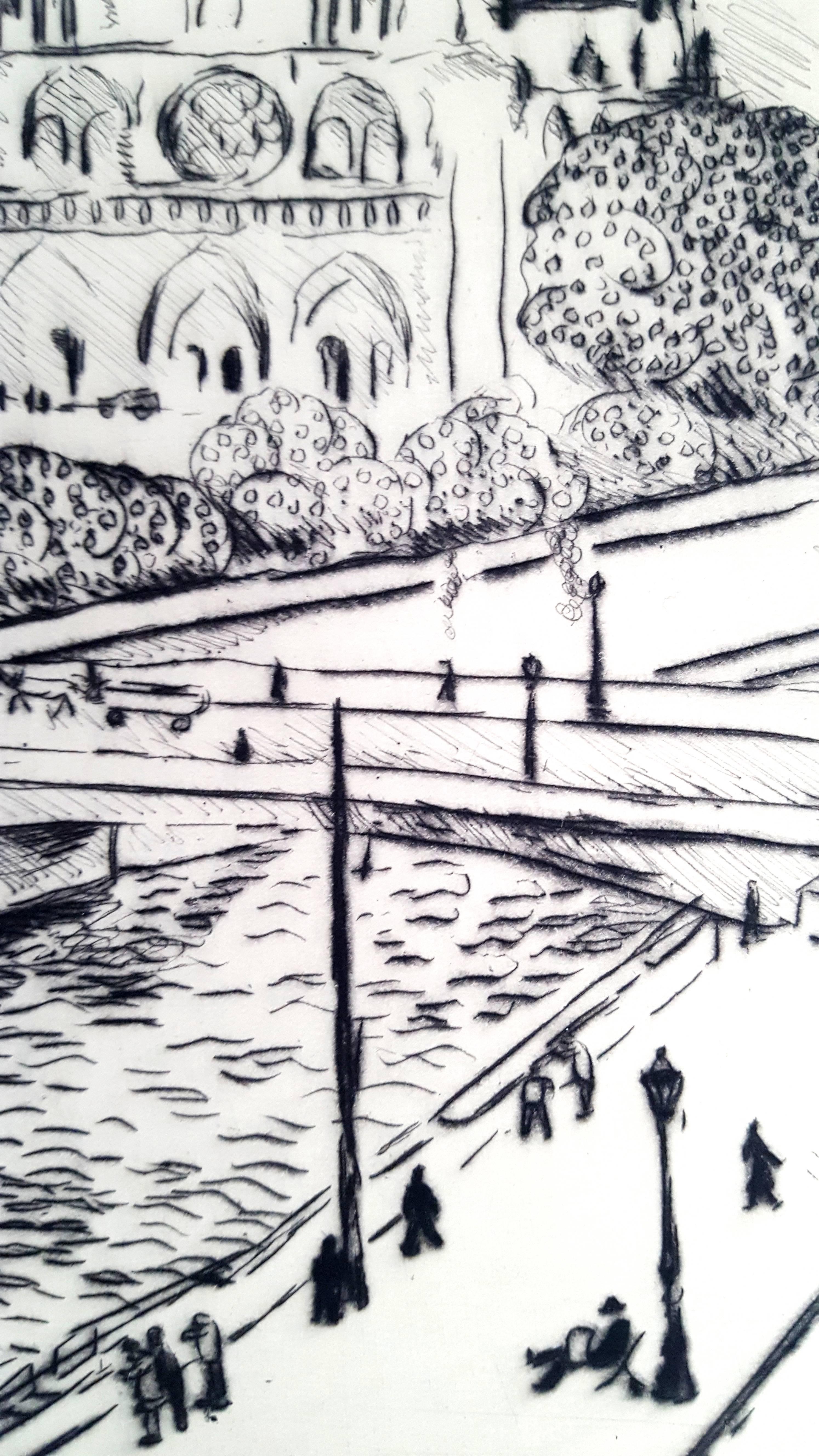 Albert Marquet - Notre Dame - Original Etching 1