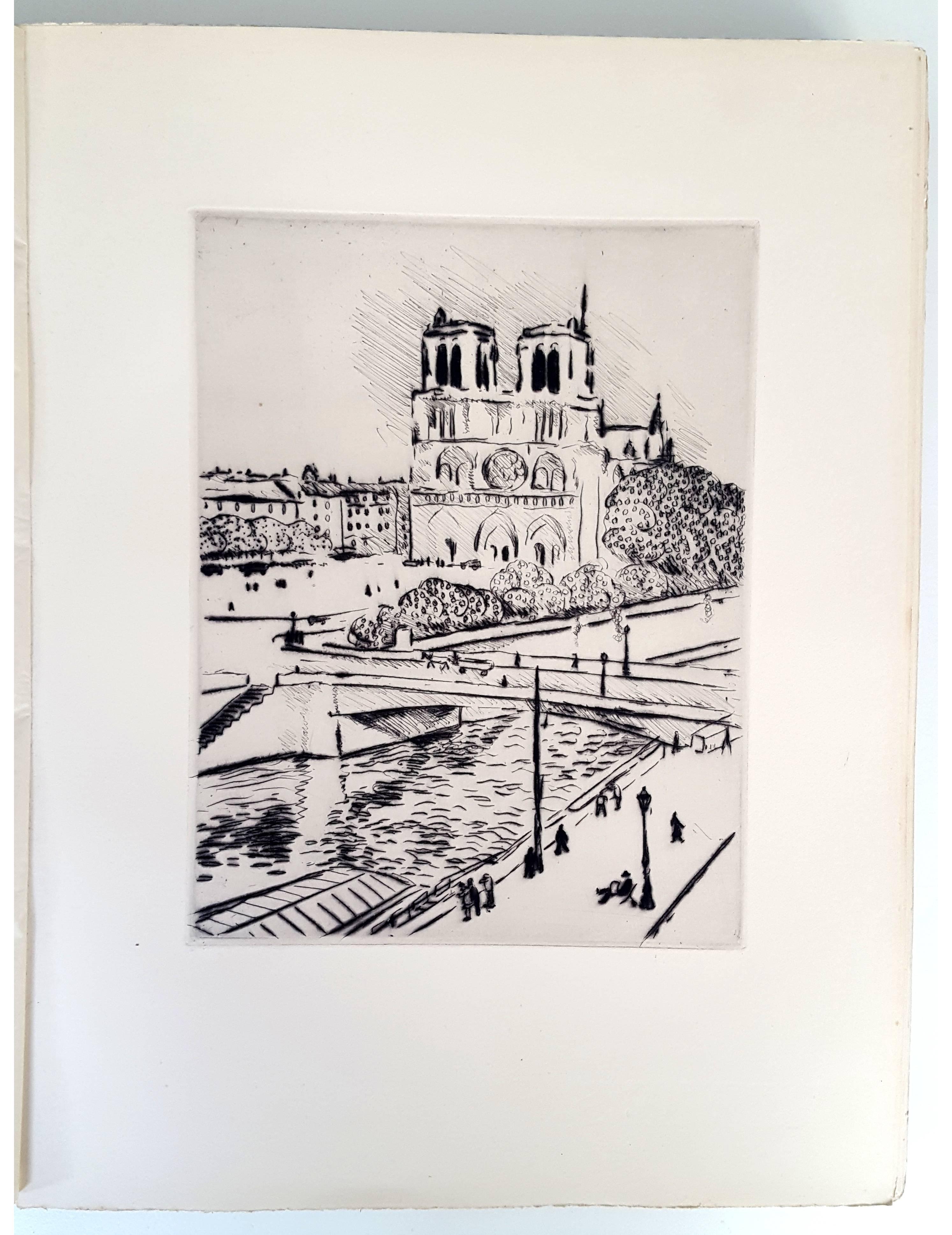 Albert Marquet - Notre Dame - Original Etching 2