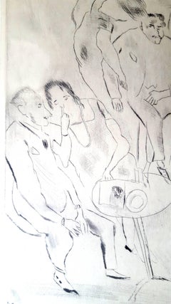 Jules Pascin - Au Bal - Original Etching
