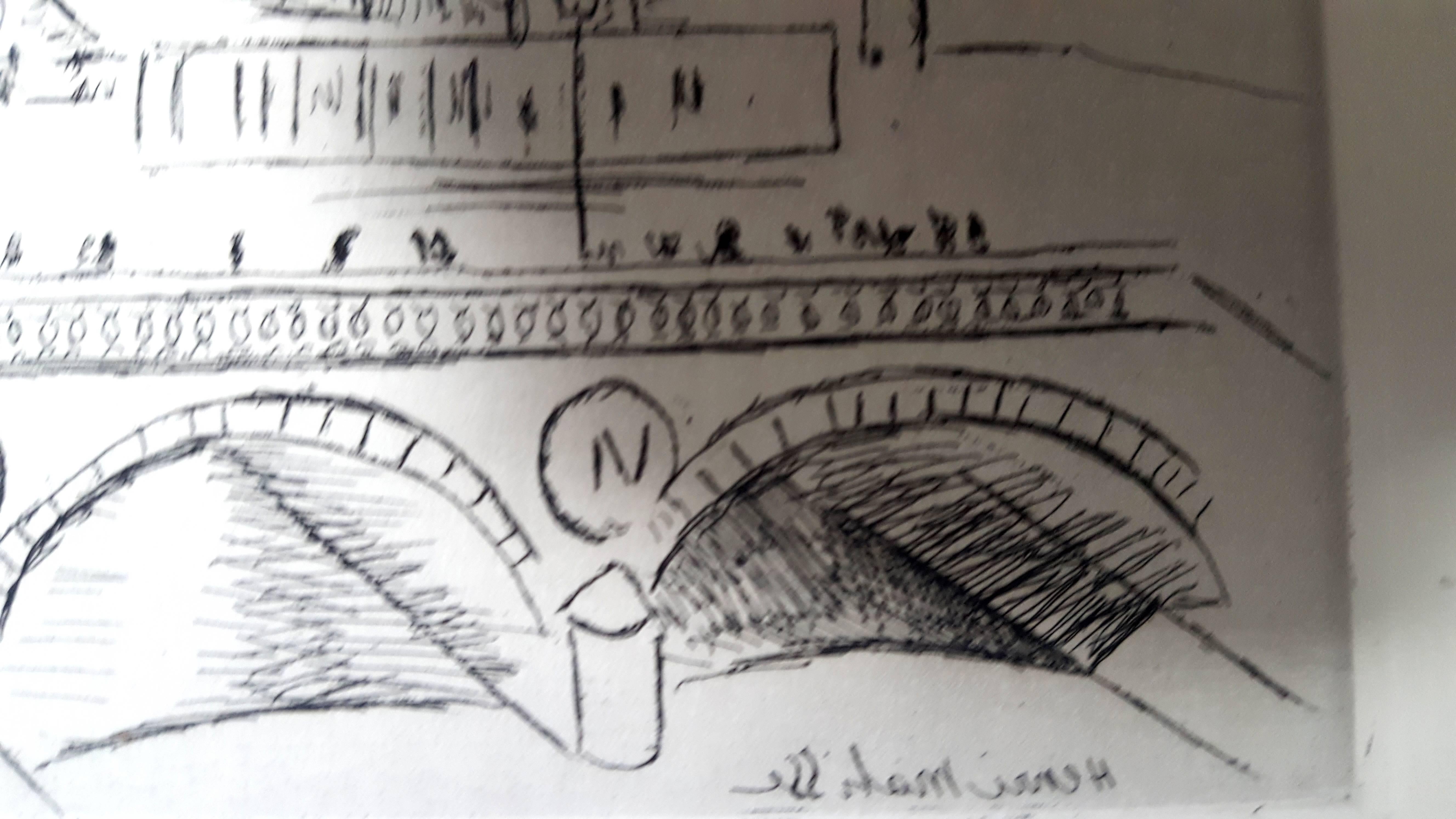 Henri Matisse - Le pont de Saint Michel - eau-forte originale 1