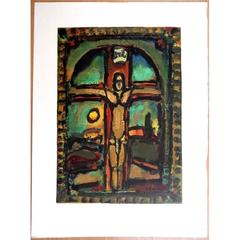 Georges Rouault - Crucifixion - Original Engraving on Wood