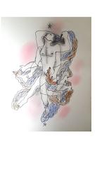 Jean Cocteau - White Book - Original Handcolored Lithograph