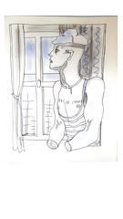 Jean Cocteau - Pas de Chance - Original Handcolored Lithograph