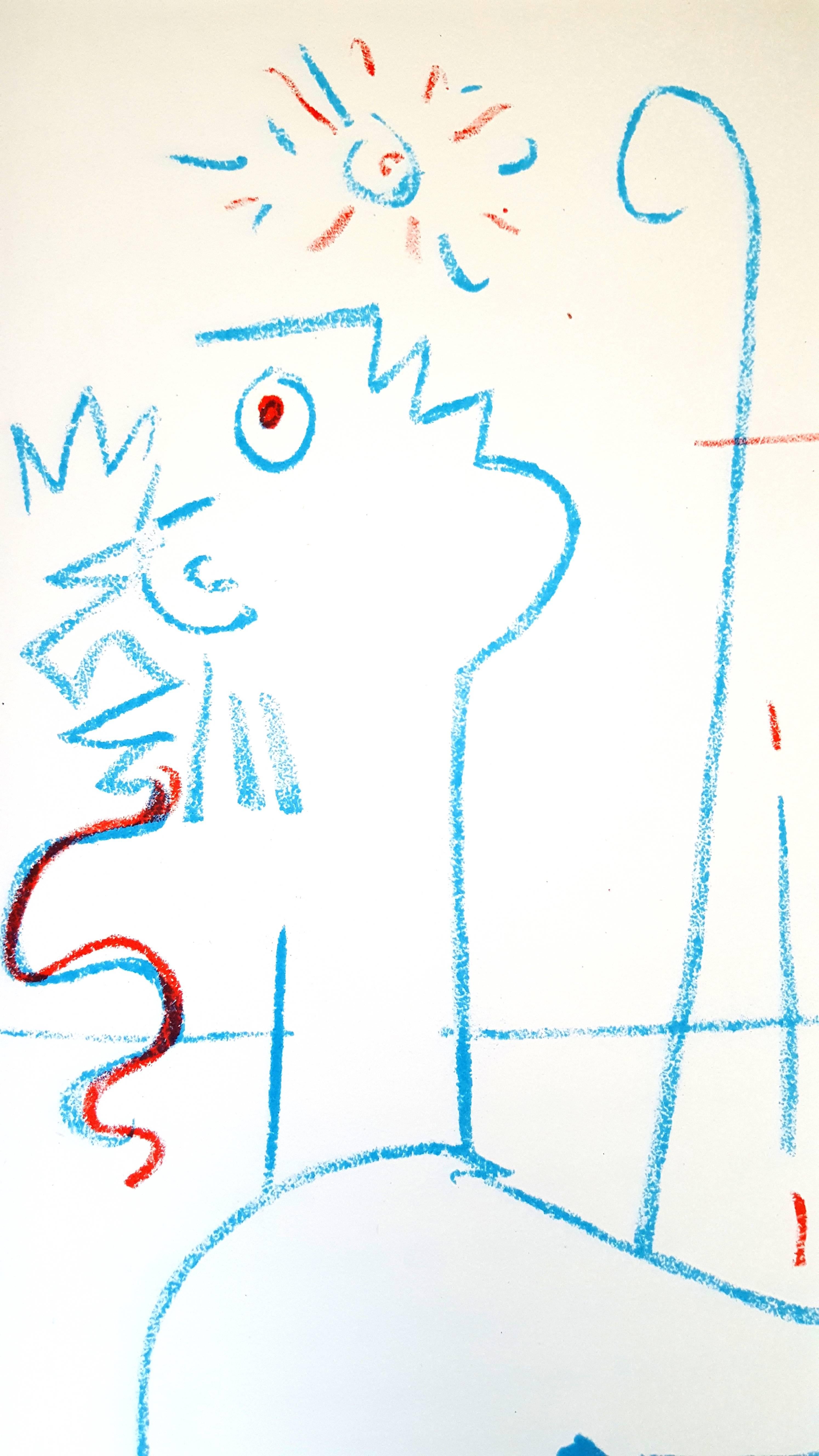 Jean Cocteau - The Musician - Original Lithograph 2