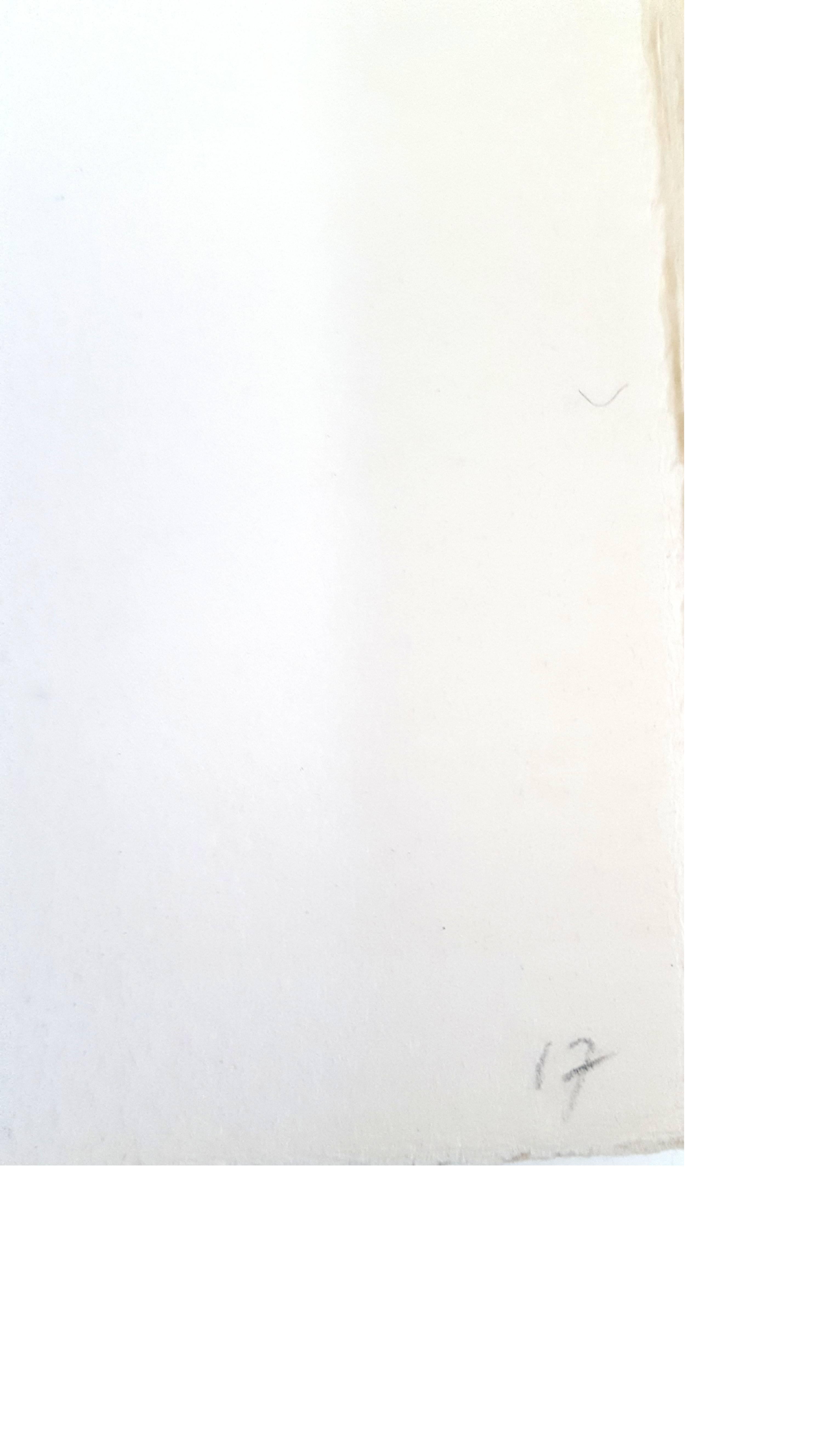 Jean Cocteau - The Musician - Original Lithograph 4